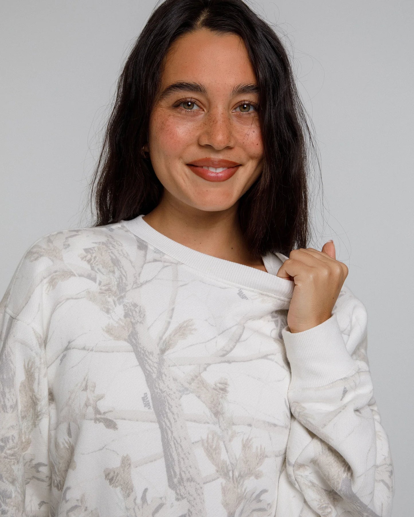 Viral Woodland Camo Jumper