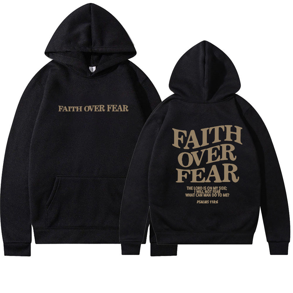 Viral Faith Over Fear Hoodie