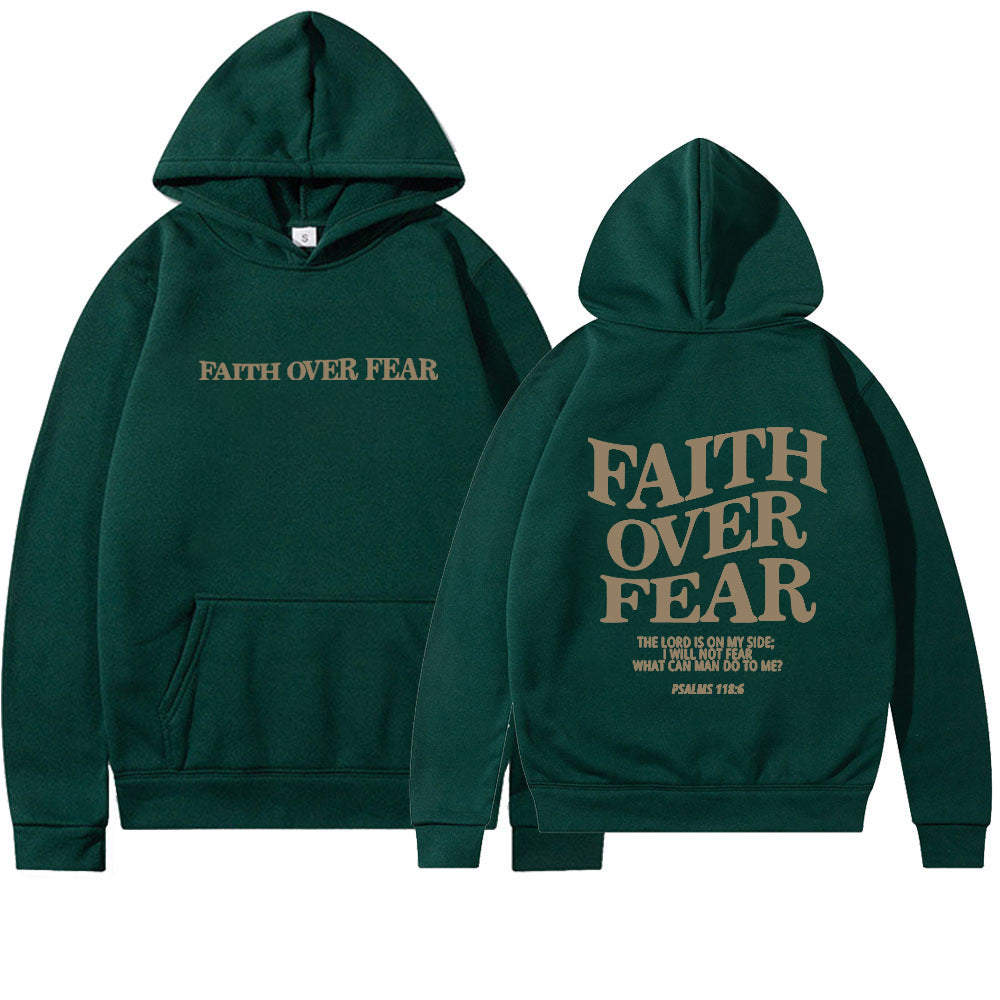Viral Faith Over Fear Hoodie
