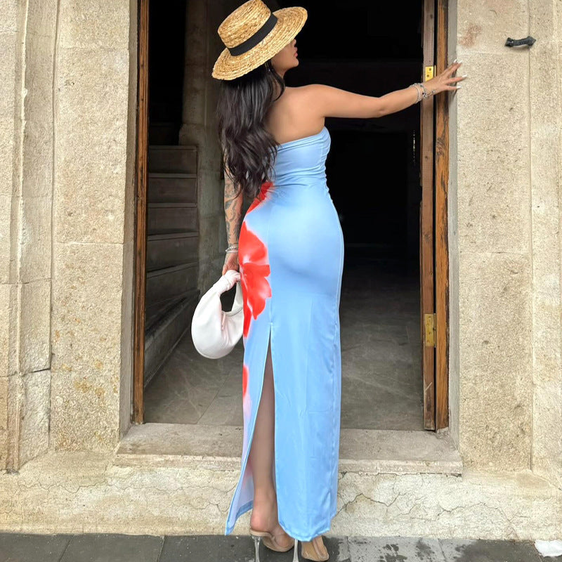 Floral Slim MAXI Dress