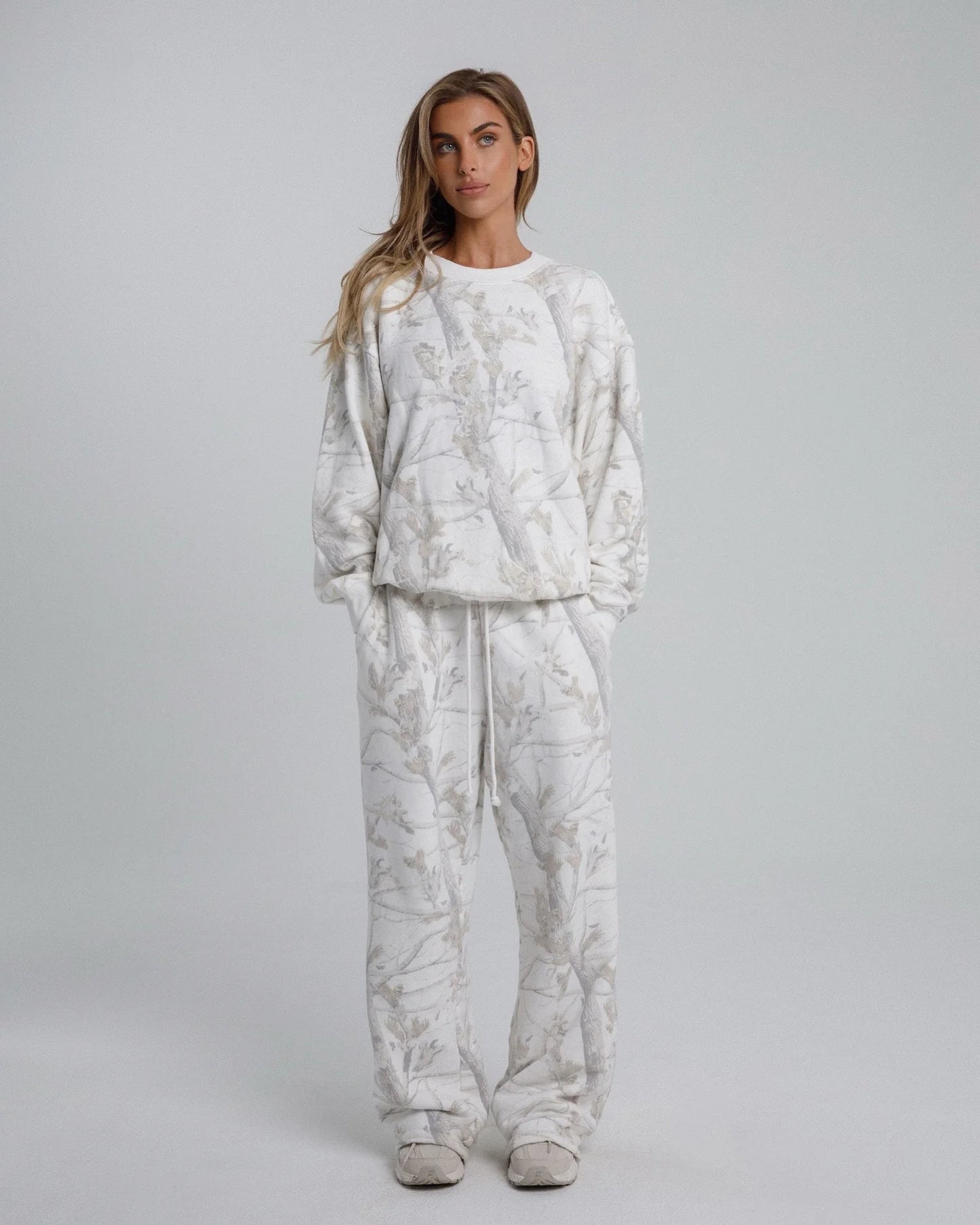 Viral Woodland Camo Jumper