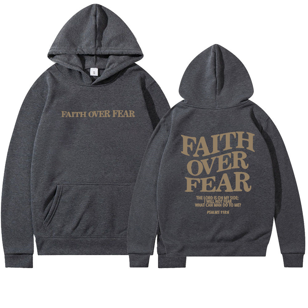 Viral Faith Over Fear Hoodie