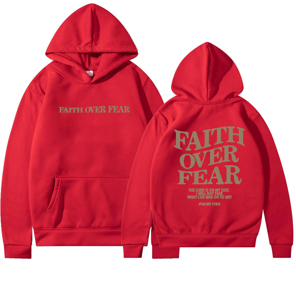 Viral Faith Over Fear Hoodie