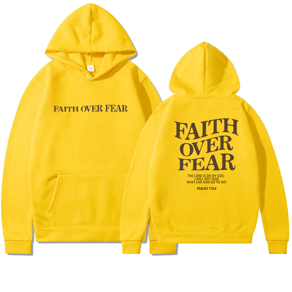 Viral Faith Over Fear Hoodie
