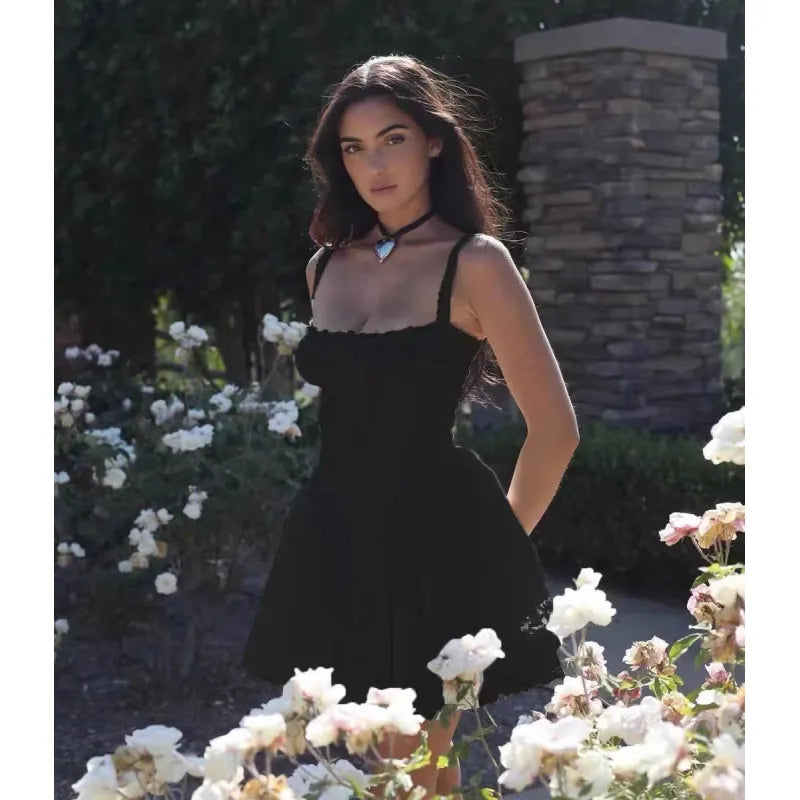 French style Milkmaid Dress