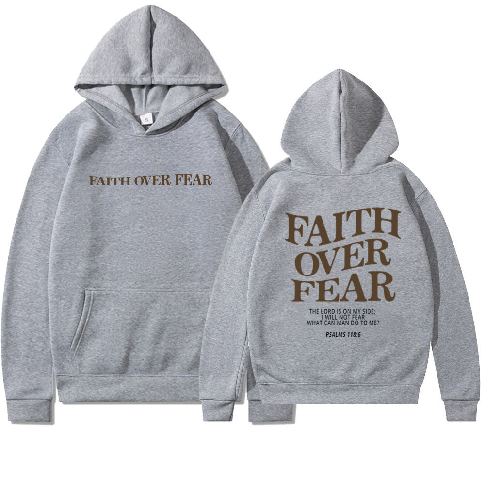 Viral Faith Over Fear Hoodie