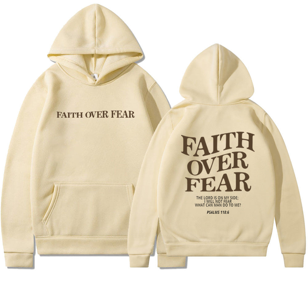 Viral Faith Over Fear Hoodie