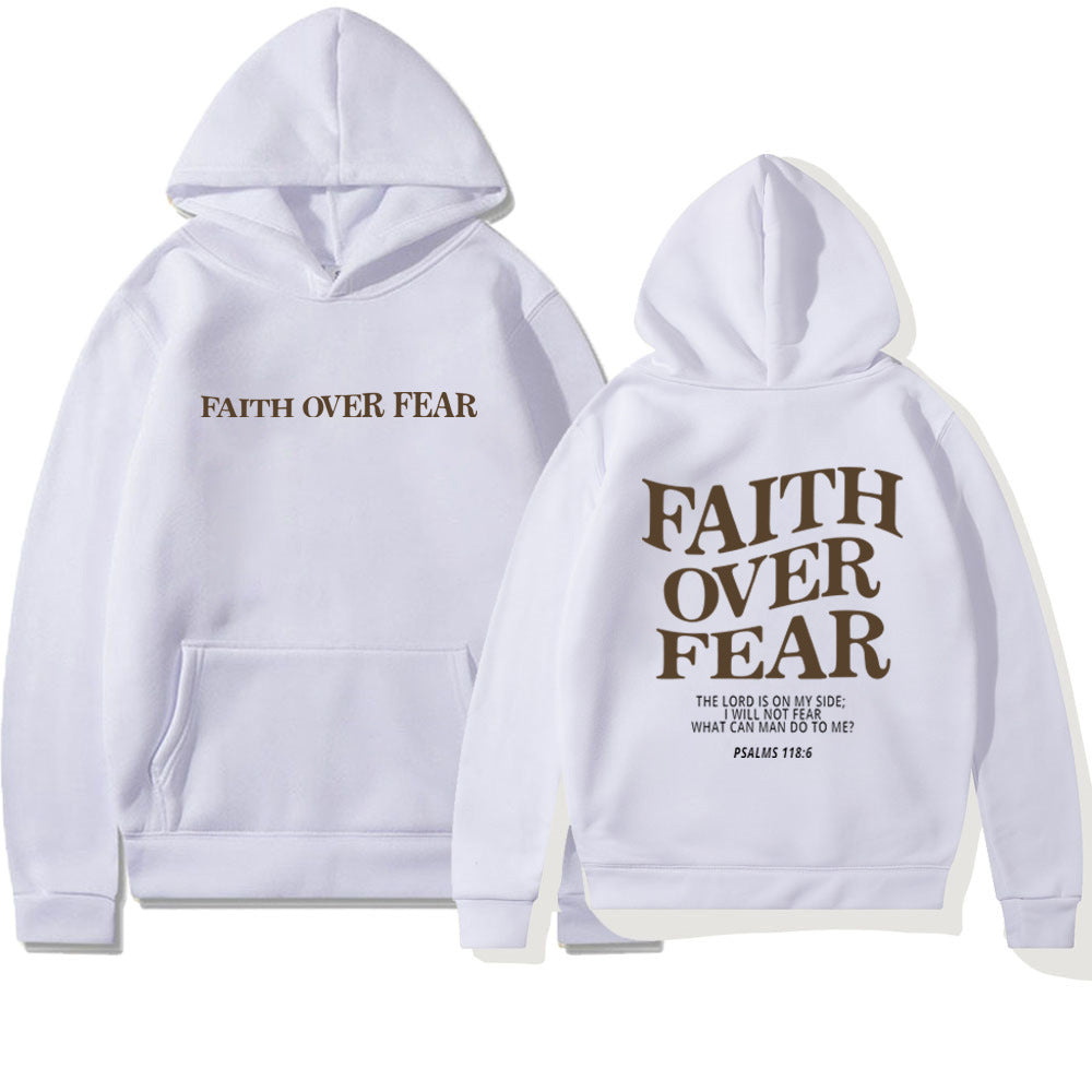 Viral Faith Over Fear Hoodie