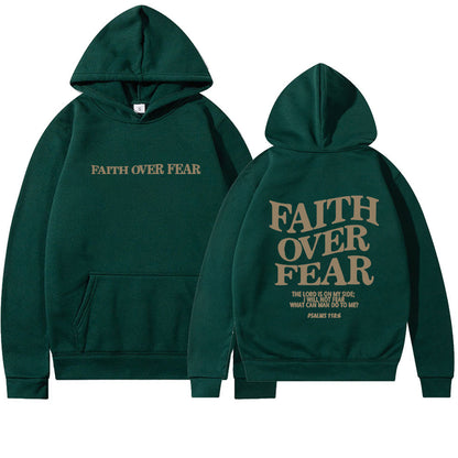 Viral Faith Over Fear Hoodie