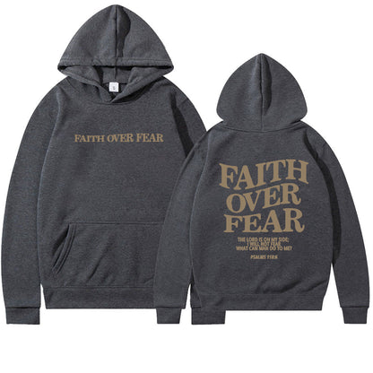 Viral Faith Over Fear Hoodie