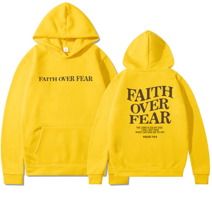 Viral Faith Over Fear Hoodie